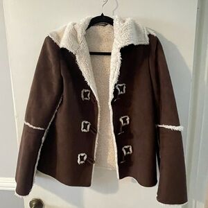 Brown Shearling  Women's fur Jacket